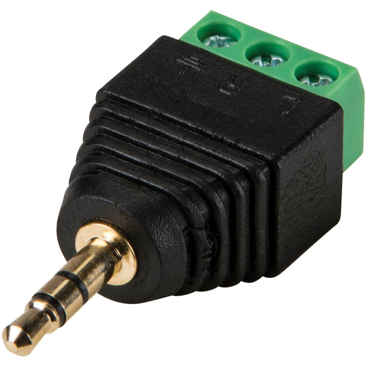 3.5mm Male To Screw Terminal Connector